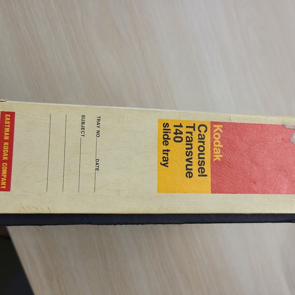 Kodak Carousel Transvue 140 Slide Tray VINTAGE